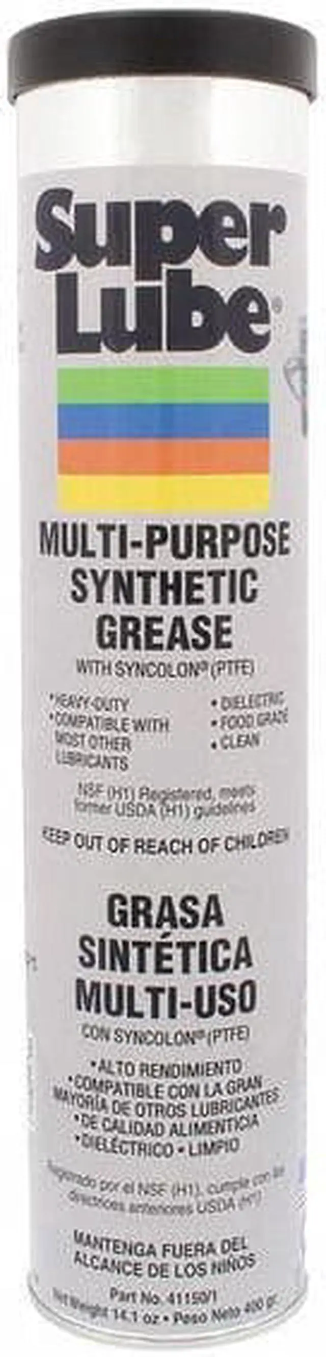 Main image of SUPER LUBE 41150/1 Multi-Purpose Grease, Cartridge, 14.1 Oz.