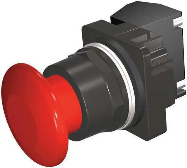 Alt view image 2 of 2 - SIEMENS 52BM9W2A Push Button Operator, 30 mm, 1NO/1NC, Red