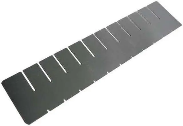 Alt view image 2 of 2 - LEWISBINS DV1625 Grey Long Divider,14.8 x 1.9 In,Gray