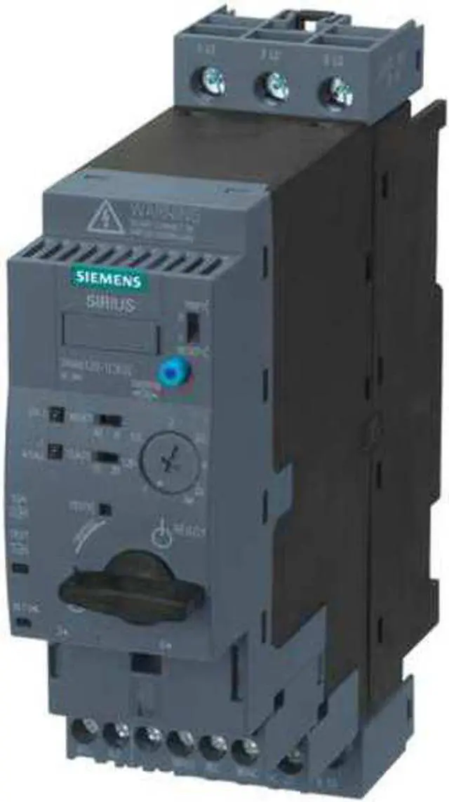 Alt view image 2 of 4 - SIEMENS 3RA6120-1BB32 Reversing IEC Magnetic Motor Starter, No Enclosure NEMA