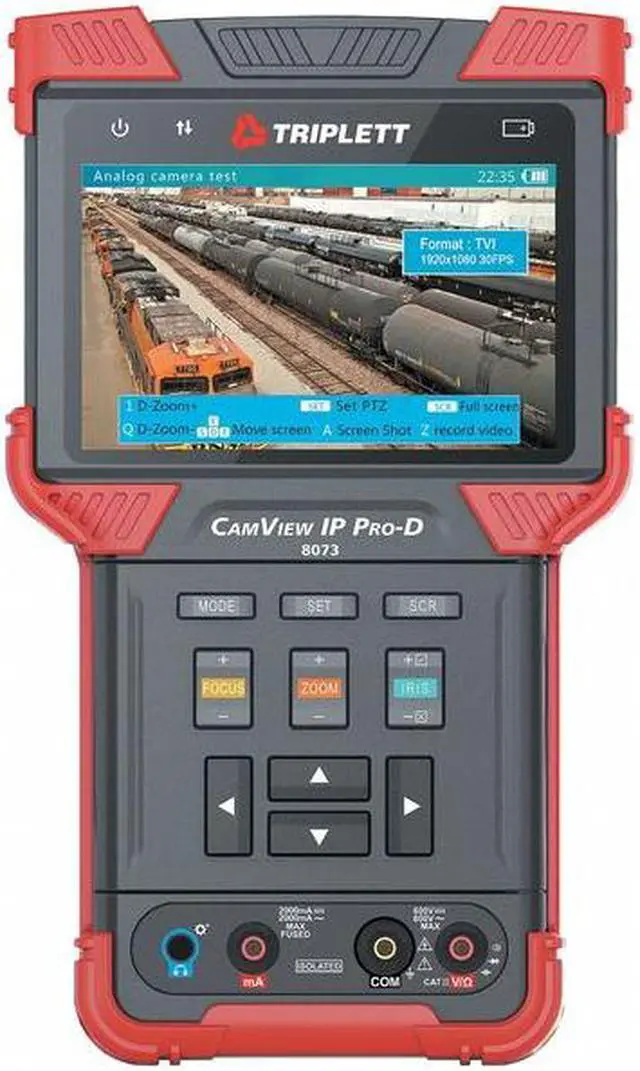 Main image of TRIPLETT CamView IP Pro-D Camera Tester,7-1/2" H,TFT Color Display