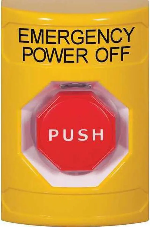 Alt view image 2 of 3 - Safety Technology International Emergency Power Off Push Button SS2202PO-EN
