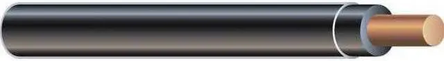 Alt view image 4 of 4 - SOUTHWIRE 11595617 Building Wire,THHN,10 AWG,Black,50ft