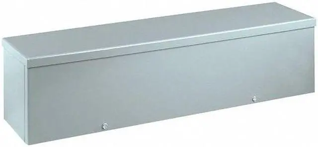 Alt view image 3 of 4 - Wiegmann Wiring Trough Silver Galvanized   RSCG060636GNK