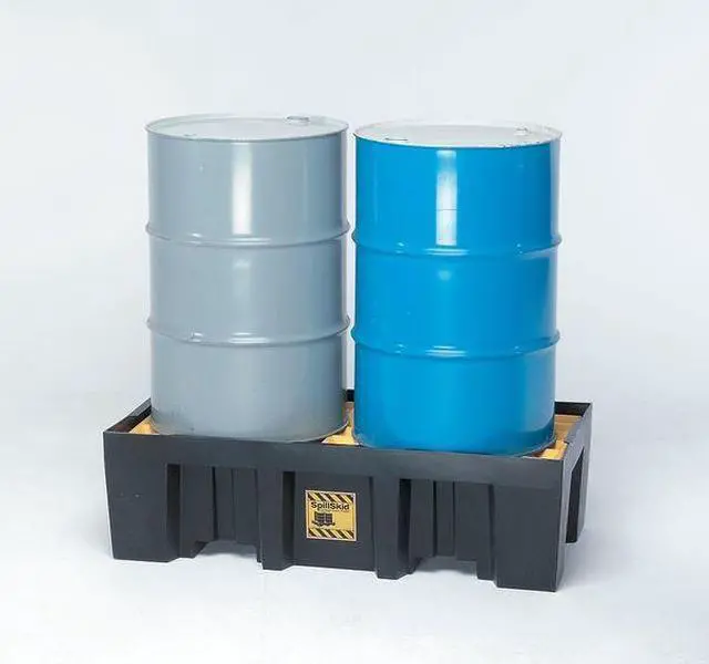Alt view image 6 of 8 - EAGLE MFG 1689 Spill Pallet Ramp,Yellow,1500 lb.