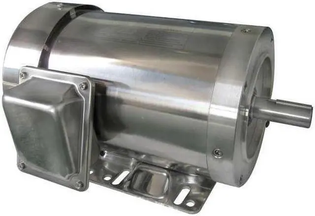 Alt view image 2 of 2 - DAYTON 6WY42 Washdown Mtr,3 Ph,TEFC,1-1/2 HP,1750 rpm