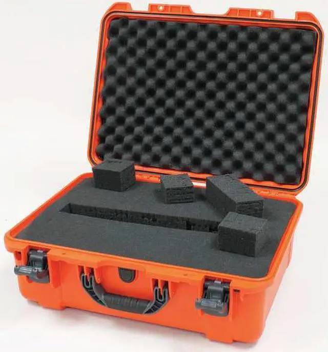 Alt view image 2 of 11 - NANUK CASES 940-1003 Orange Protective Case, 21.7"L x 16.9"W x 8-1/2"D
