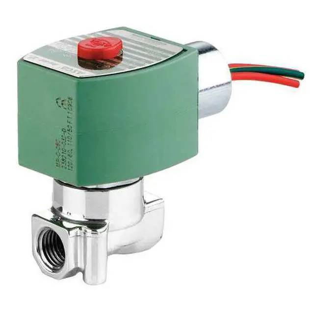 Main image of ASCO 8262H007 Solenoid Valve, 2-Way, 2-Position, Normally Closed, 1/4 in Pipe