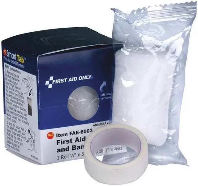 Alt view image 8 of 11 - First Aid Only First Aid,Gauze Pd/Tpe,Be FAE6003