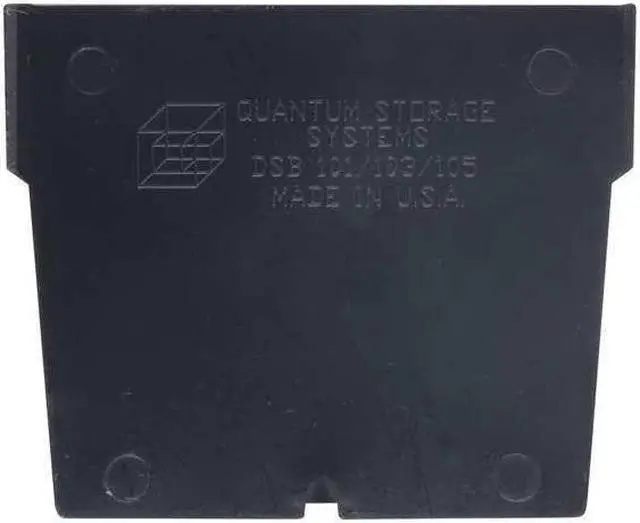 Alt view image 3 of 3 - Quantum Storage DSB101-103-105CO Shelf Bin Conductive Divider for QSB101, QSB103 & QSB105