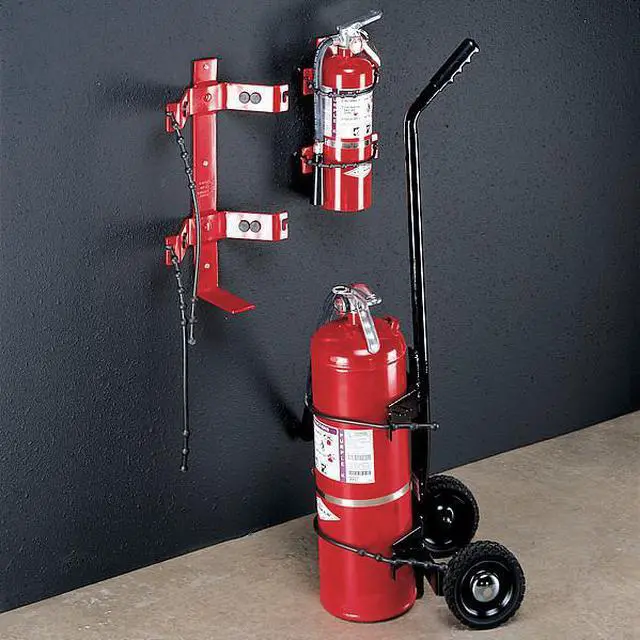 Alt view image 5 of 5 - AMEREX B410T Fire Extinguisher, 10B:C, Purple K, 2.5 lb