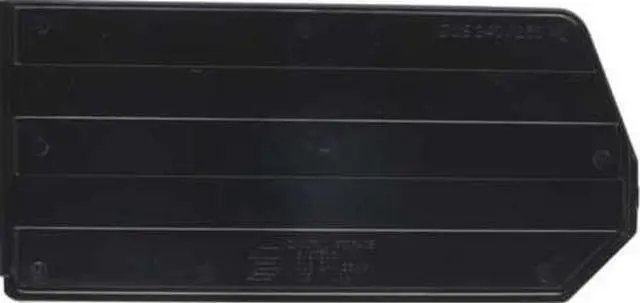 Main image of QUANTUM STORAGE SYSTEMS DUS239 Plastic Divider, Black, 10 in L, 6 3/4 in H, 6 PK