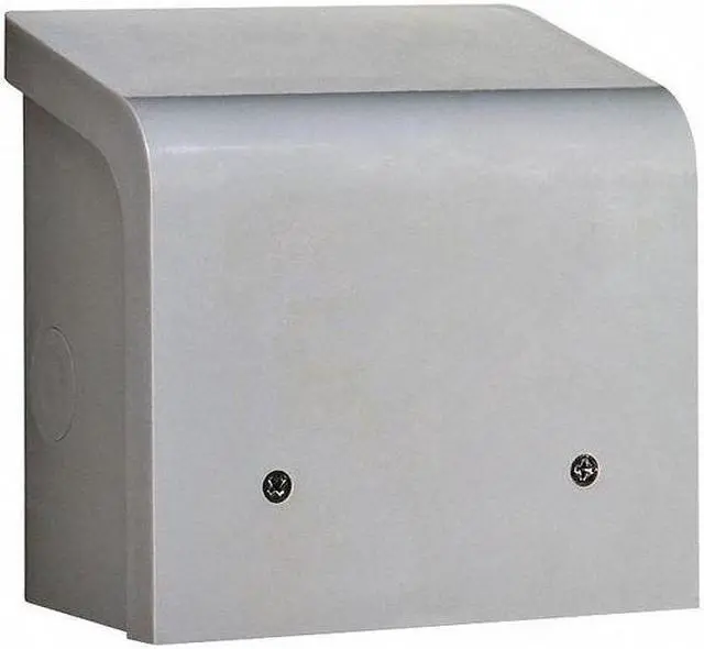 Alt view image 2 of 4 - RELIANCE CONTROLS PBN50 Non-Metallic Power Inlet Box,Amps 50