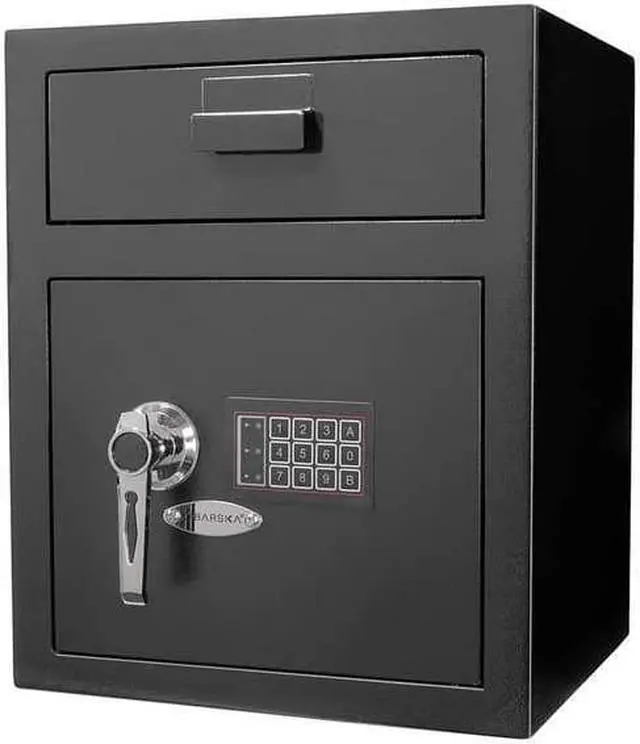 Alt view image 11 of 11 - Barska Black Large Keypad Depository Safe