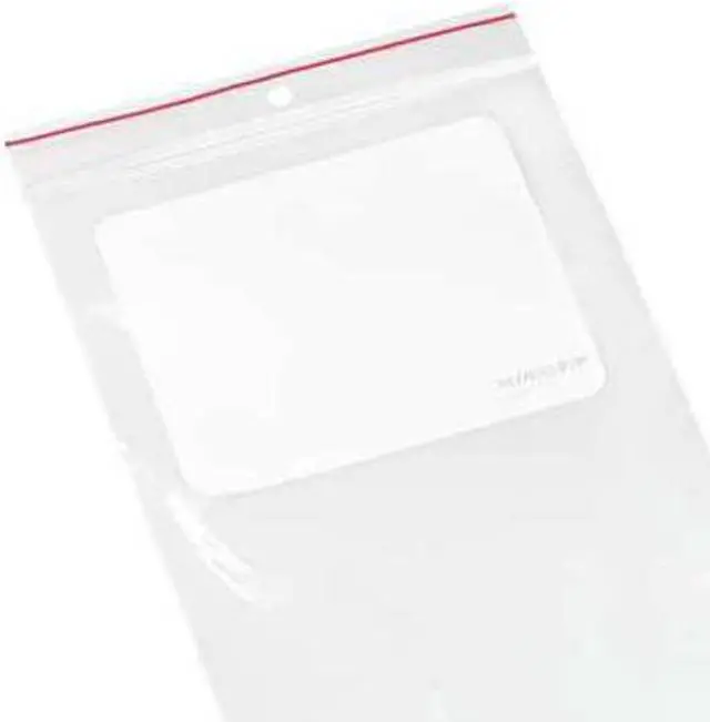 Main image of MINIGRIP MGRL4WH0609 Reclosable Bag, Zip Seal, 9 in L, 6 in W, 4 mil Thick, Low