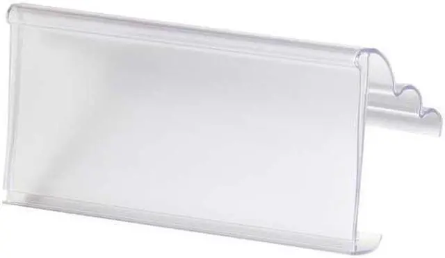 Alt view image 5 of 8 - AKRO-MILS 29306 Label Holdr,Clear,for Wire Shelving,PK25
