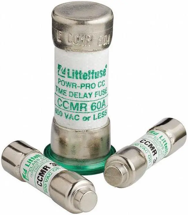 Main image of LITTELFUSE CCMR030 30A Cylindrical Time Delay Melamine Fuse, 600VAC/500VDC