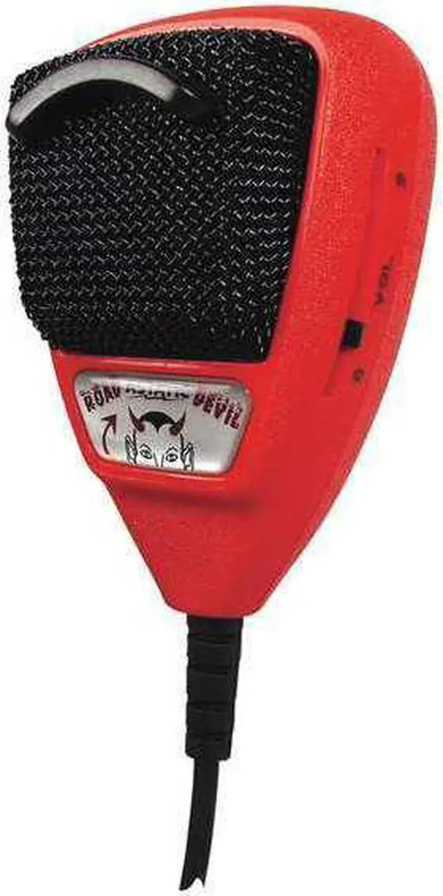 Main image of ASTATIC TM 302-10036 RD104E ROAD DEVIL AMPLIFIED 4-PIN CB MICROPHONE