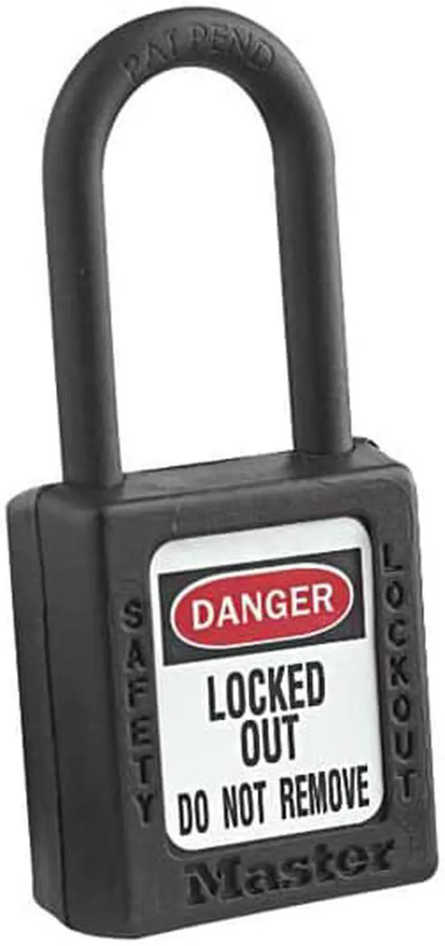 Alt view image 6 of 7 - Padlock, Zenex, Black, Length 1-3/4 In