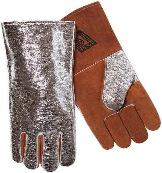 Alt view image 2 of 3 - Steiner Heat Resistor, Welding Gloves, L, PR   02122-L