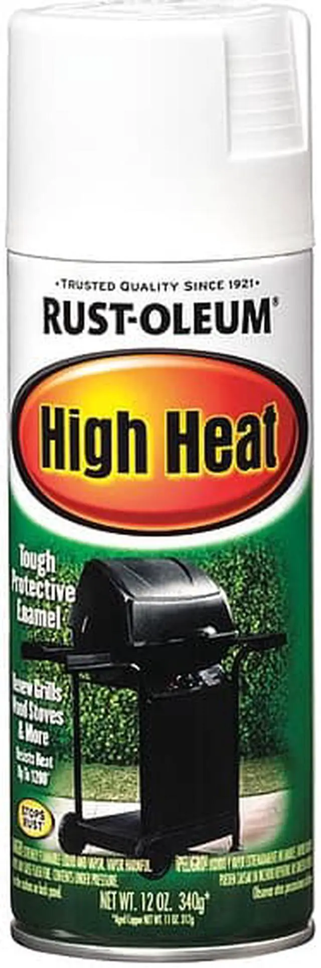 Alt view image 4 of 6 - RUST-OLEUM 7751830 Spray Paint, White, Satin, 12 oz.