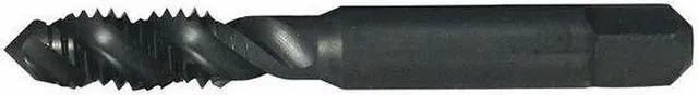 Main image of CLEVELAND C58436 Spiral Flute Tap, #10-24, Plug, UNC, 3 Flutes, Steam Oxide