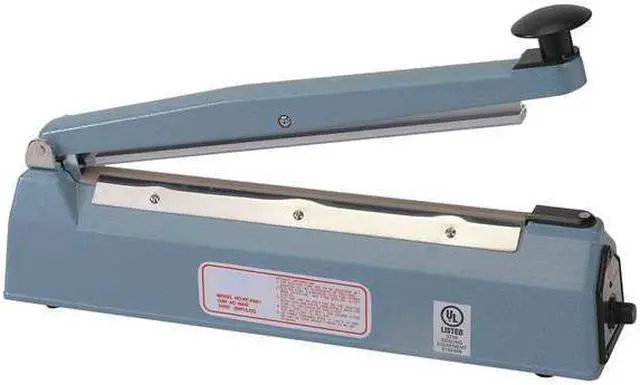 Alt view image 2 of 2 - ZORO SELECT 5ZZ40 Hand Operated Bag Sealer, Table Top, 16In