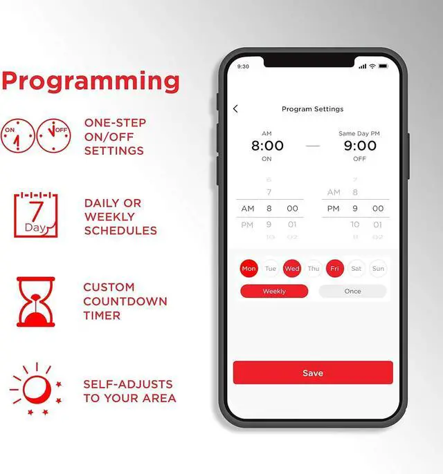 Alt view image 6 of 6 - UltraPro Outdoor Smart Plug Wi-Fi Outlet, Smart Home, Smart Switch, Dual Smart Outlet, Works with Alexa, Echo & Google Home, No Hub Required, App Controlled, ETL Certified, Outdoor Timer, Black, 51405