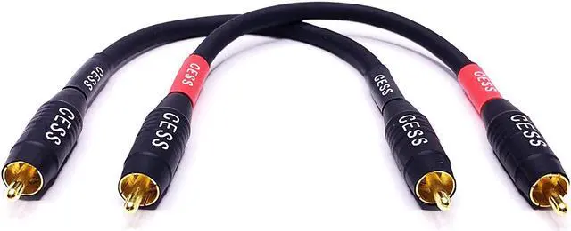 Alt view image 2 of 7 - CESS-075-6i Heavy Duty Waterproof RCA Cable Phono Male to Male (6 in)