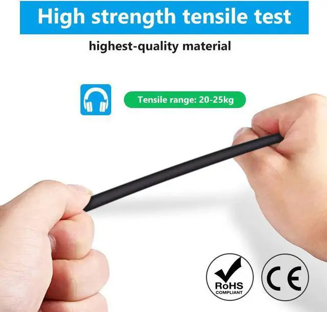 Alt view image 5 of 7 - Cat7 Ethernet Cable 3ft,Cat7 3Ft 15Ft 25Ft 50Ft 100Ft 125Ft 150Ft 175Ft 200Ft 225Ft 300Ft 330Ft 400Ft Shielded Grounded UV Resistant Waterproof Buried-able Network Cord with OFC for Modem, Router