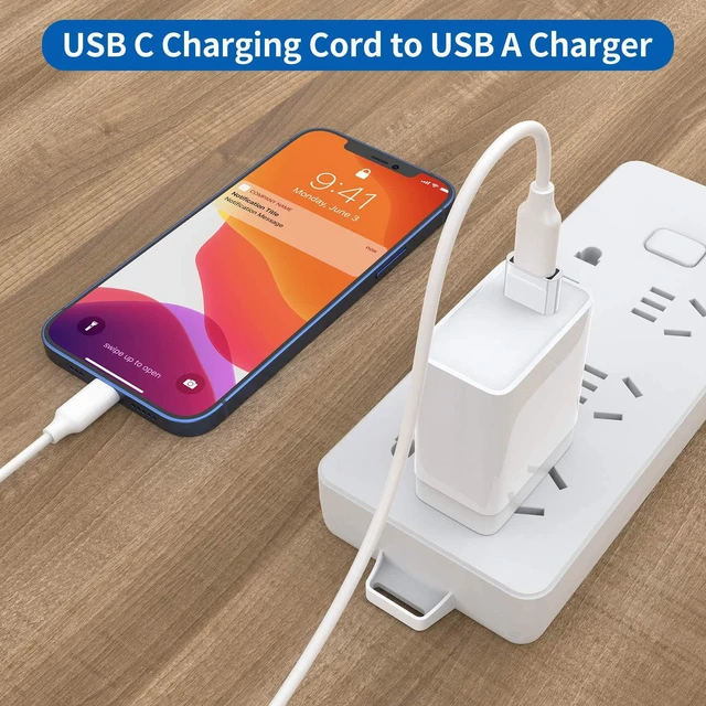 Alt view image 3 of 7 - USB C Female to USB Male Adapter (4-Pack) Type C to USB A Charger Cable Adapter for iPhone 11 12 13 14 15 Pro Max Galaxy S24 S23 S22 Ultra Google Pixel 7 5 3 iWatch Watch Series 7 8 SE