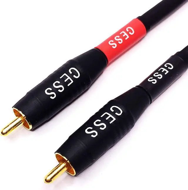 Alt view image 4 of 7 - CESS-075-6i Heavy Duty Waterproof RCA Cable Phono Male to Male (6 in)