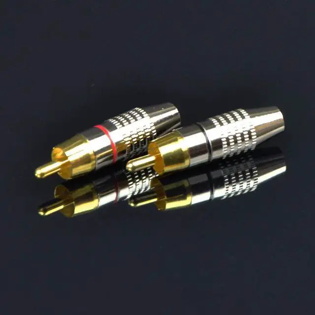 Alt view image 7 of 7 - CESS-075-6i Heavy Duty Waterproof RCA Cable Phono Male to Male (6 in)