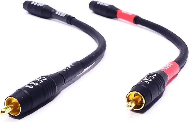 Main image of CESS-075-6i Heavy Duty Waterproof RCA Cable Phono Male to Male (6 in)