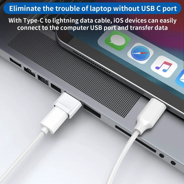 Alt view image 6 of 7 - USB C Female to USB Male Adapter (4-Pack) Type C to USB A Charger Cable Adapter for iPhone 11 12 13 14 15 Pro Max Galaxy S24 S23 S22 Ultra Google Pixel 7 5 3 iWatch Watch Series 7 8 SE