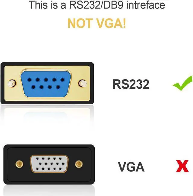 Alt view image 2 of 7 - CableCreation USB to RS232 Serial Adapter (FTDI Chip), 10 Feet USB to DB9 Female Converter Cable for Windows 11, 10, 8.1, 8, 7, Vista, XP, 2000, Linux and Mac OS X, macOS, 3 Meters/Black