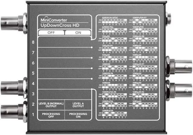 Alt view image 4 of 4 - Blackmagic Design Mini Converter UpDownCross HD