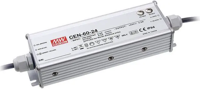 Main image of MW Mean Well CEN-60-12 12V 5A 60W Single Output LED Power Supply with PFC