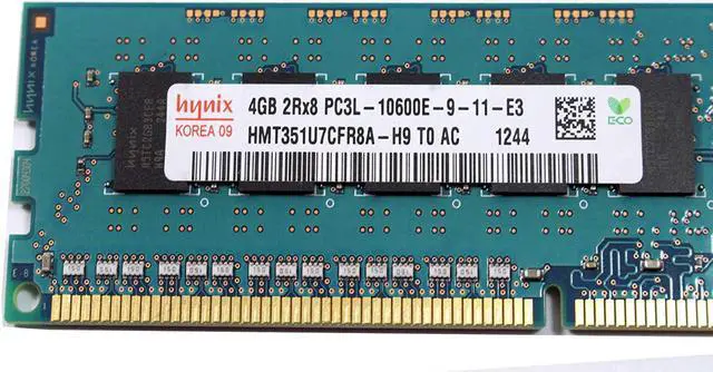 Alt view image 4 of 4 - Genuine Hynix HMT351U7CFR8A-H9 Computer Memory 4GB 2Rx8 PC3-10600