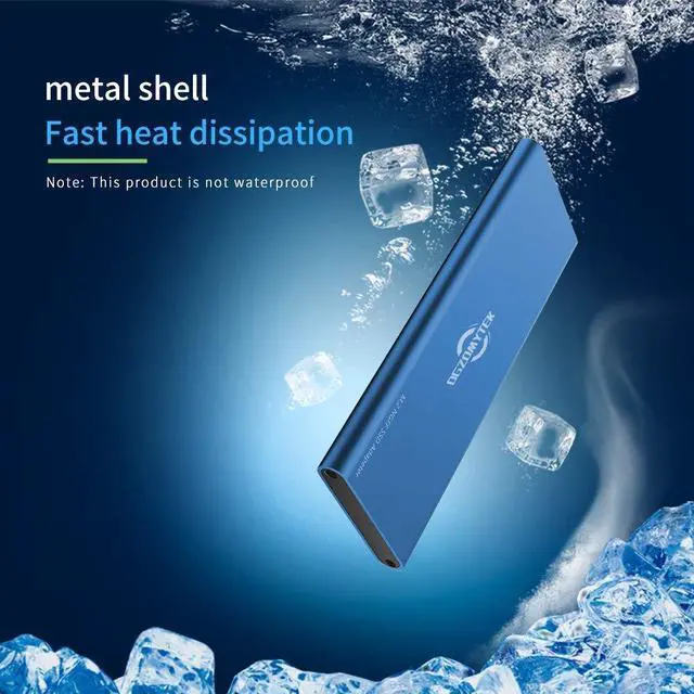 Alt view image 5 of 7 - DGZOMYTEK M.2 SATA SSD to USB 3.0 External SSD Reader Converter Adapter Enclosure with UASP, Support NGFF M.2 2280 2260 2242 2230 SSD with Key B/Key B+M (M.2 NGFF to USB3.0 (Blue)