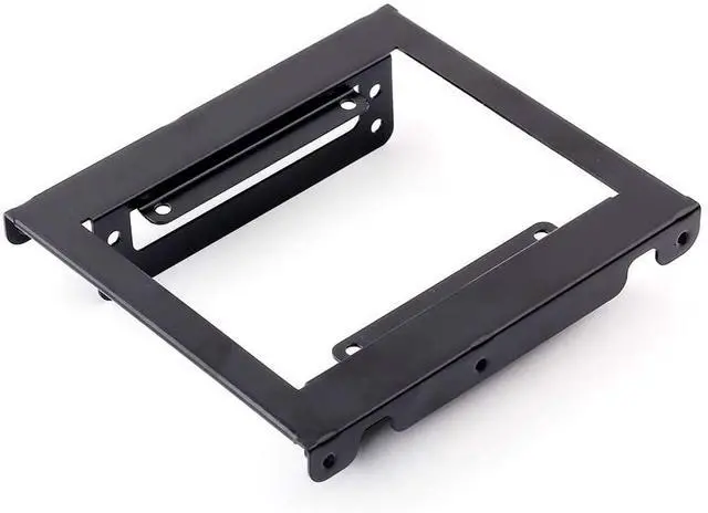 Alt view image 4 of 5 - Dual 2.5 to 3.5 HDD & SSD Converter Bracket Converts 2.5 Notebook Hard Drive to 3.5 Desktop Hard Drive Bay Mounting Bracket Adapter Mac | PC | Linux