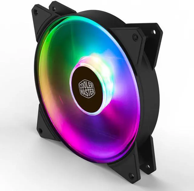Alt view image 5 of 13 - MasterFan MF140R ARGB (PWM) Addressable RGB with Hybrid-Design Fan Blade, Speed Profiles, Jam Protection, and Customizable Color Options by Cooler Master