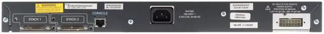 Alt view image 3 of 20 - Cisco 3750 Series 48 Port PoE Switch, WS-C3750-48PS-E, Lifetime Warranty