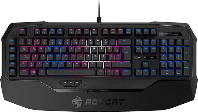 Alt view image 2 of 5 - ROCCAT Ryos mK FX Mechanical Gaming Keyboard with Per-Key RGB Illumination, Brown Cherry Switch (Non-Retail Packaging)