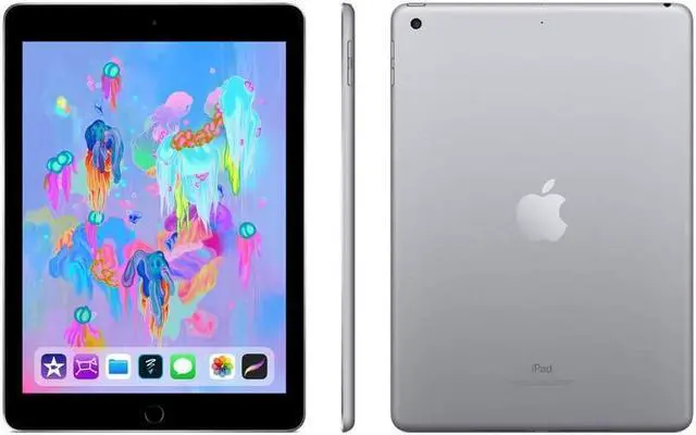 Alt view image 2 of 3 - Apple 9.7" iPad (Early 2018, 32GB, Wi-Fi Only, Space Gray)