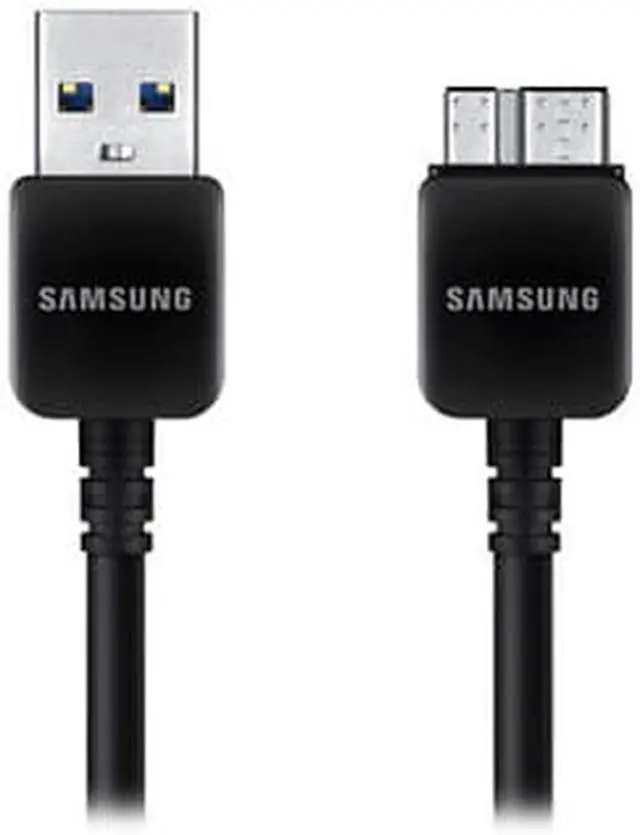 Alt view image 2 of 4 - Samsung USB 3.0 Micro B Sync Transfer and Charge Cable - 5 Feet, Black