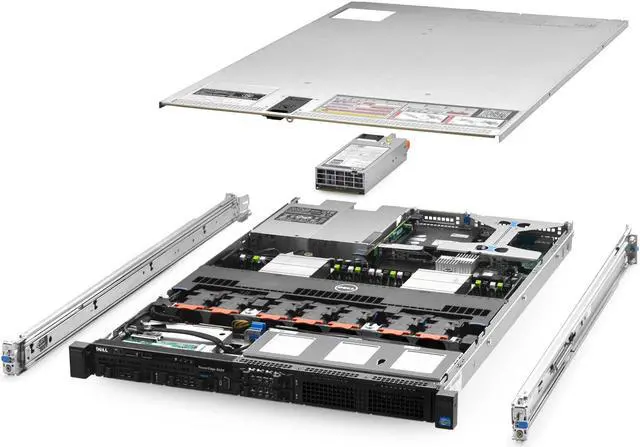 Main image of Dell PowerEdge R620 Server 2.50Ghz 20-Core 64GB 1x 400GB SSD H710 Ubuntu LTS