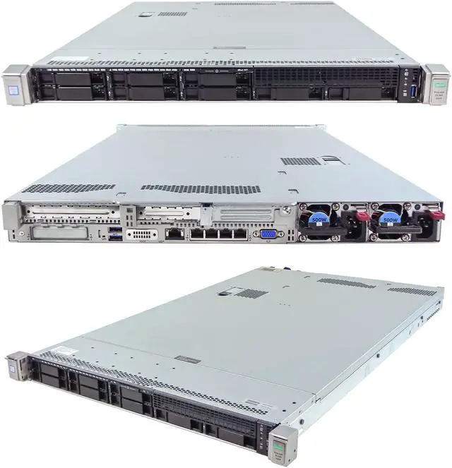 Alt view image 4 of 5 - HP ProLiant DL360 G9 Server 2.4Ghz 20-Core 256GB 3x960GB SSD 5x 1.2TB Enterprise