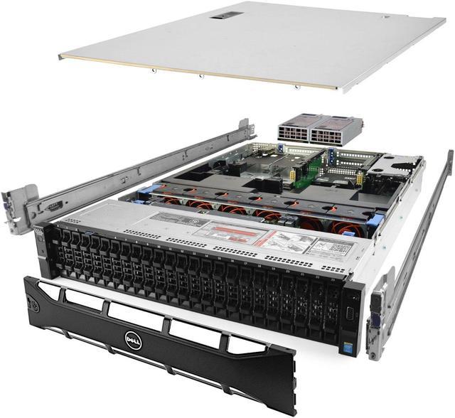 Dell PowerEdge R730xd Server 2x E5-2697v3 2.60Ghz 28-Core 256GB 9.6TB ESXi  7.0