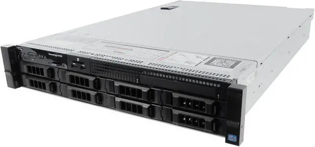Alt view image 2 of 5 - Dell PowerEdge R720 Server 2x E5-2660v2 2.20Ghz 20-Core 64GB H710
